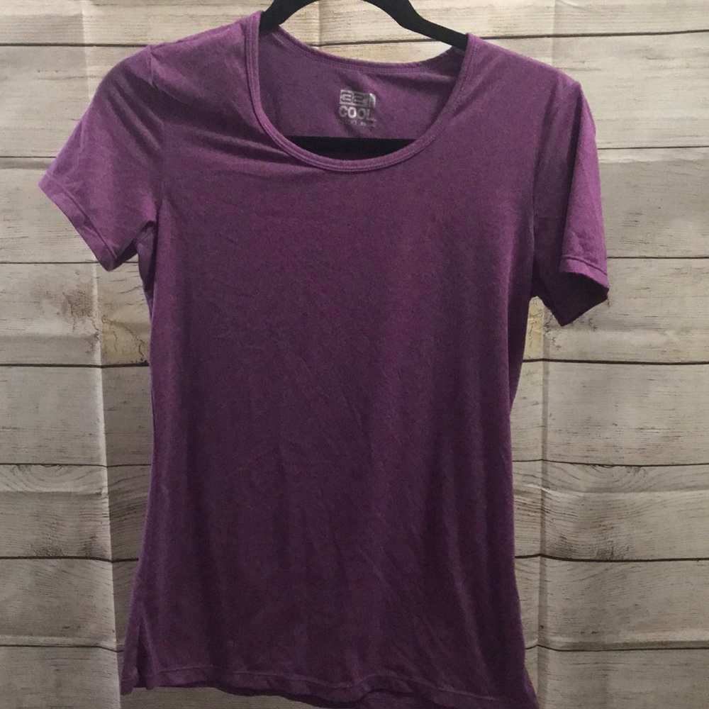 32° cool purple workout shirt